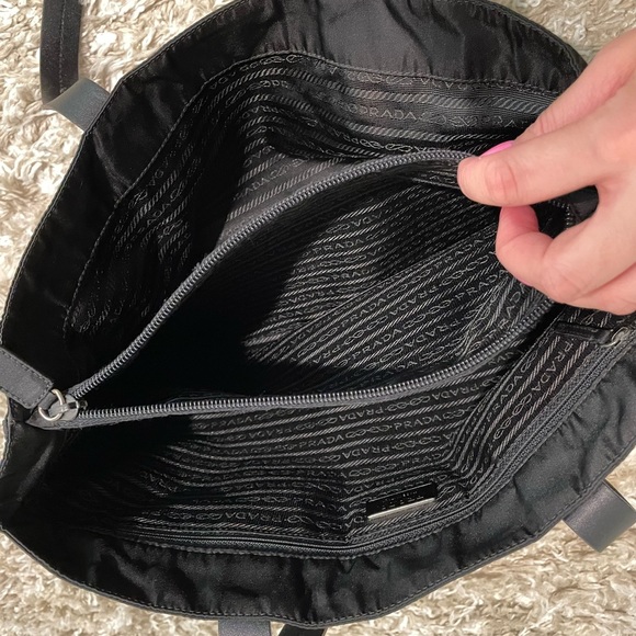 Prada Nylon Black Tote Small - Picture 4 of 13